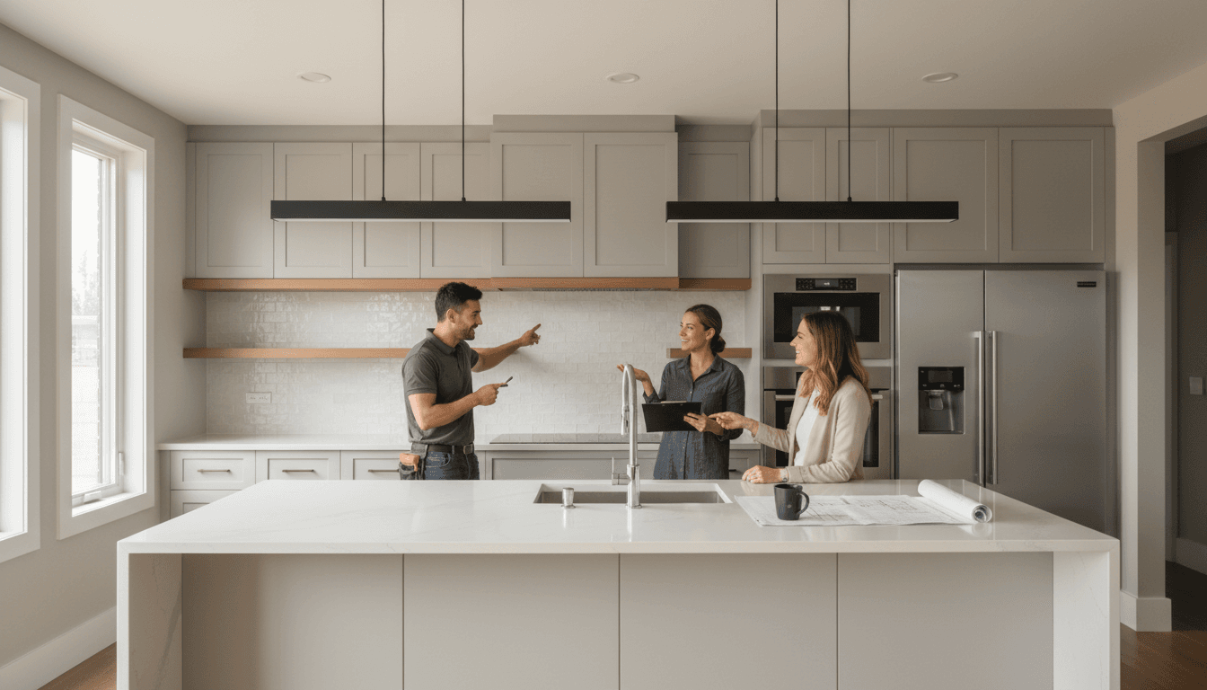 Remodelación integral de cocina con acabados profesionales